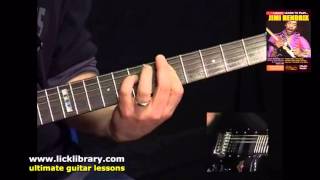 Little Wing - Jimi Hendrix Guitar lesson With Danny Gill Sample