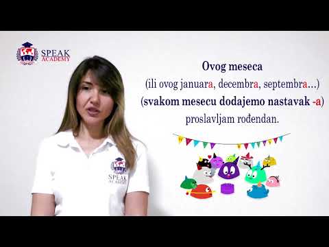 Lesson 8.3 Serbian language - Months and seasons
