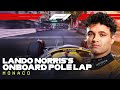 MONACO LAP RECORD Lando Norris Pole Lap 2025 Monaco Grand Prix Pirelli