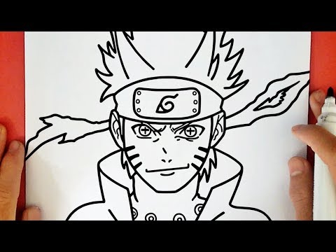COMMENT DESSINER NARUTO MODE ERMITE RIKUDO