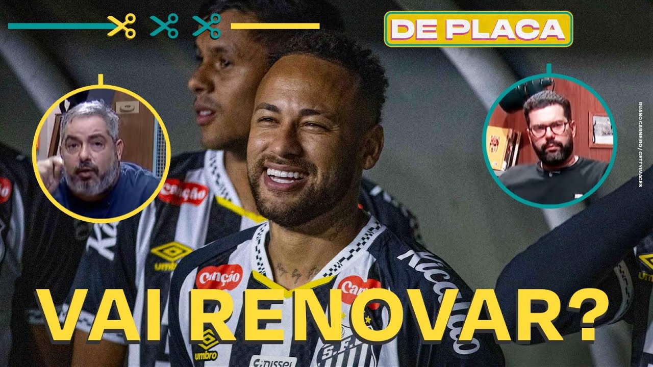 "O NEYMAR ESTÁ MUITO P... COM O QUE ESTÁ ACONTECENDO NO SANTOS, MAS ELE NÃO VAI SAIR"