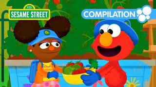 Sesame Street: Elmo&#39;s Vegetable Garden | Nature Explorers Compilation
