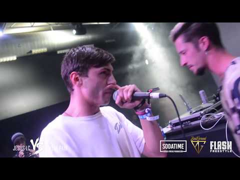 SWEET PAIN vs JESUS LC  Semifinales BEATGROUND Experience with Flash Freestyle