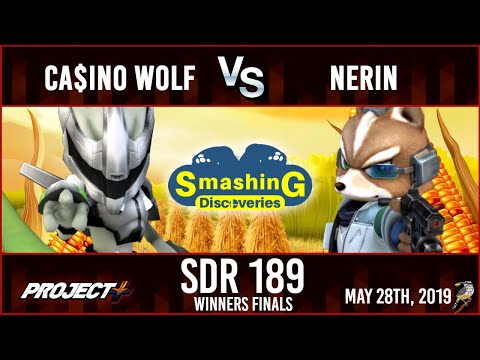 SDR189 P+ Winners Finals: Casino Wolf (Mewtwo) vs Nerin (Fox)