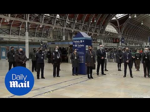 London falls silent on coronavirus lockdown anniversary