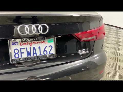 2018 Audi A3 Sedan 2.0 TFSI Premium Plus quattro AWD Beverly Hills  Los Angeles  West Hollywood  Stu