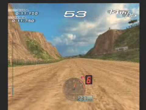 Sega Rally Playstation 2