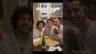 Selena &amp; Benny having dinner in Florence, Italy 🥰💖📸 #selenagomez #bennyblanco #shorts #fyp