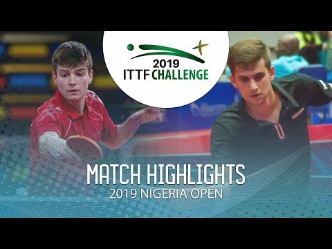 Rares Sipos vs Cristian Pletea | 2019 ITTF Nigeria Open Highlights (U21-1/2)