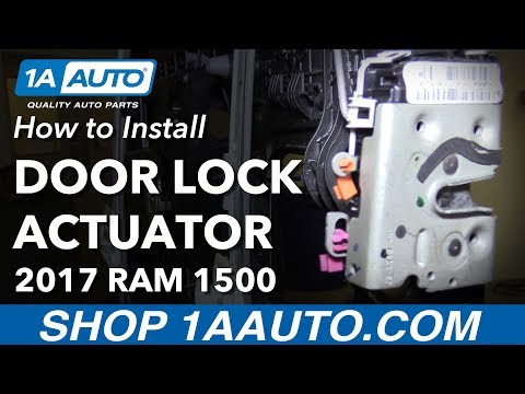 How to Replace Front Door Lock Actuator 09-18 Ram 1500