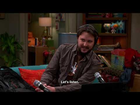 TBBT S8 E20 Clip/ funny moment/ Penny makes more money than Leonard