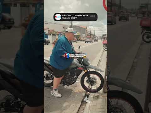 GORDÃO DA XJ DESTRUIU A MOTO 😱 (GROWTH | CUPOM: BODY)