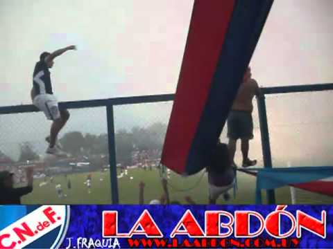 "RECIBIMIENTO DE LA BANDA DEL PARQUE NACIONAL VS LIBERTAD (PAR)CLIBER2012" Barra: La Banda del Parque &bull; Club: Nacional &bull; País: Uruguay