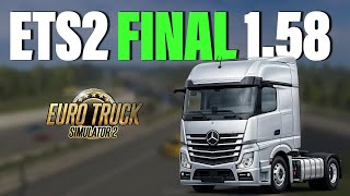 Aggiornamento finale ETS2 1.58 Tutti i contenuti confermati