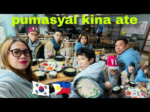 Pinay Life In Korea.| PUMASIYAL KAMI SA ATE KO.HINATID ANG KIMCHI AT SAYOTE.