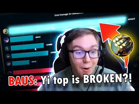 THEBAUSFFS gets the MASTER YI TOP experience.