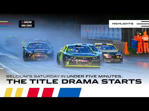 Short Race Highlights: 2026 NASCAR GP Belgium Final 1 in five minutes