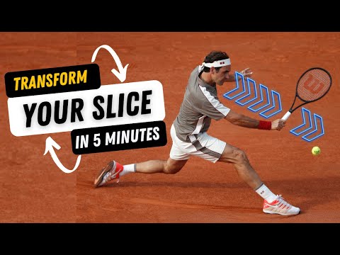 Transform Your Slice in 5 Minutes - Tennis Backhand Slice Technique