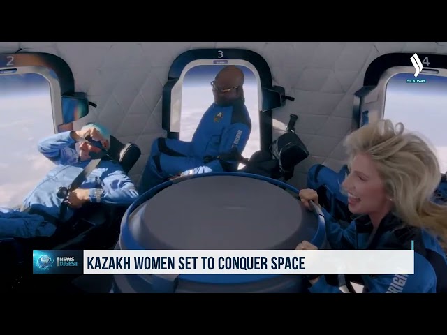 Казакстандык аял космоско учат