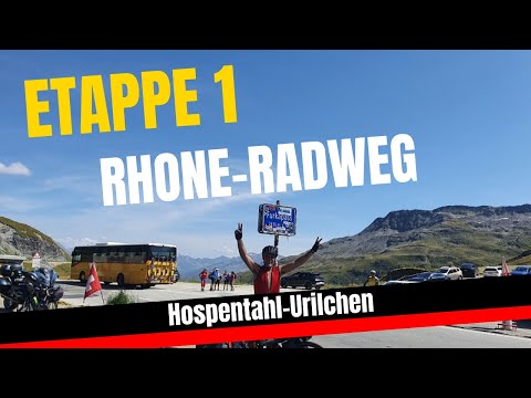 🚴Rhône-Radweg Etappe 1: Von Hospental nach Ulrichen | Radreisen in Europa🚴