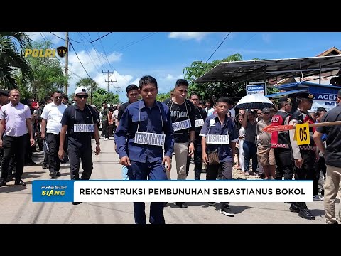 POLDA NTT GELAR REKONSTRUKSI &amp; UNGKAP TUNTAS PEMBUNUHAN SEBASTIANUS BOKOL