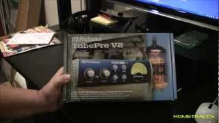 Video thumbnail for PreSonus TubePre V2 Tube Preamp & DI Box - Unboxing by HomeTracks