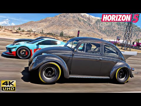 FH5 ULTIMATE Drag Race - Beetle, X5, Z/28, Demon, Z06, Audi R8, Pista, GT, F50 GT, And More