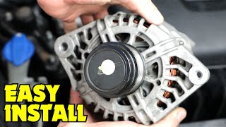 How To Replace a Bad Alternator | Kia Rio Soul Hyundai Accent