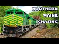 Eastern Maine West Pan Am East Chasing Trains In Northern Maine