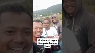 Download lagu mbak Papua bisa pake bahasa Jawa #shorts mp3