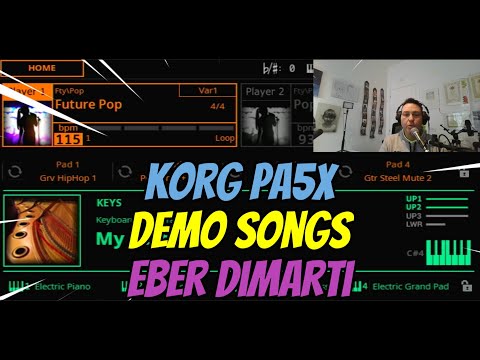 Korg Pa5x ..."DEMO SONGS"🎧