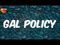 Gal Policy Lyrics Kranium
