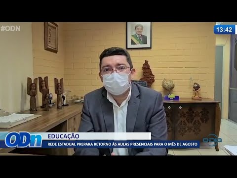 Escolas estaduais preparam retorno í s aulas presenciais para Agosto 02 07 2021