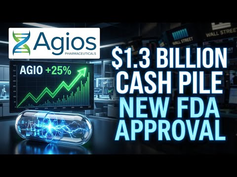 Agios Pharmaceuticals ($AGIO) Stock Analysis: FDA Approval & $1.3B Cash Surge!