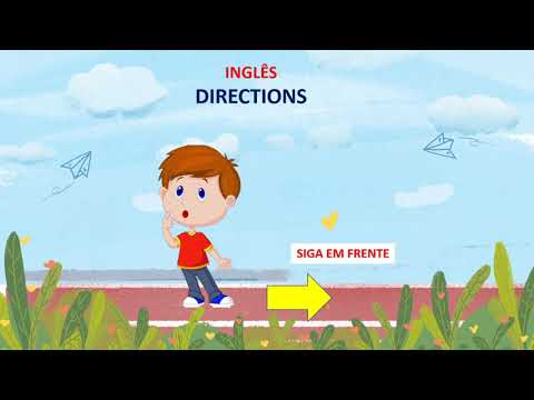 Direções em Inglês