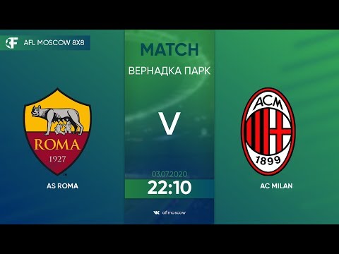 AFL20. Champions League. Day 2. AS Roma - AC Milan. Live
