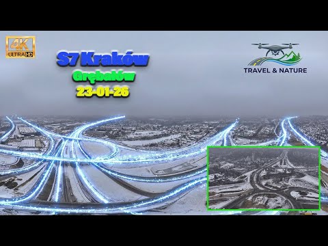 Budowa #S7 #Widoma #Kraków Węzeł Grębałów Przelot bez komentarza ;-)