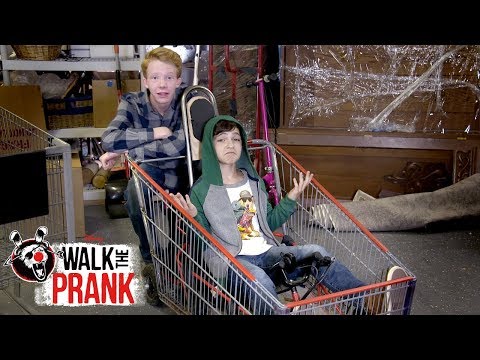 Tricked Out Shopping Cart | Walk the Prank | Disney XD