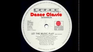 Shannon - Let The Music Play (Dub Version)