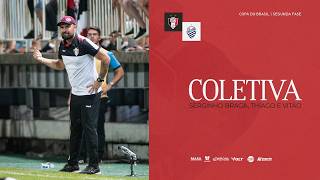 COLETIVA | JEC 1x0 CSA | Entrevista com Serginho Braga, Thiago e Vitão.