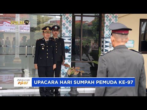 POLRES PEKALONGAN KOTA GELAR UPACARA HARI SUMPAH PEMUDA KE-97 KOBARKAN SEMANGAT PERSATUAN