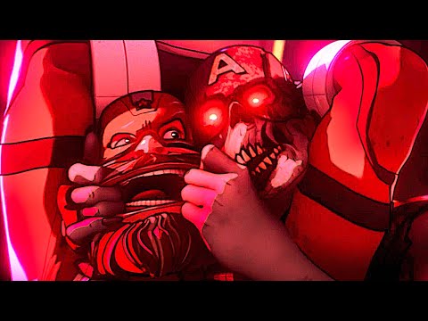 Marvel Zombies | Red Guardian vs Zombie Captain America Fight Scene Recap | Final Battle & Ending