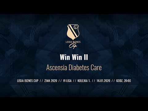 Skrót spotkania Win Win II - Ascensia Diabetes Care ( Legia Biznes Cup Zima 2020 )
