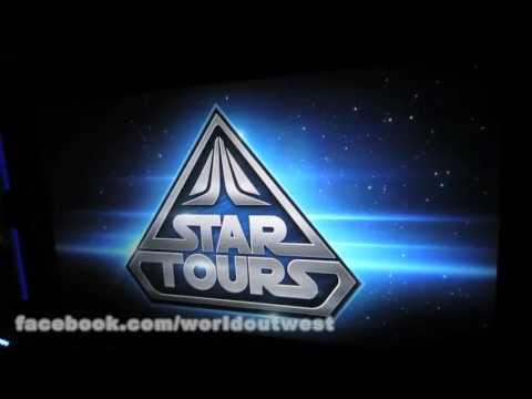 STAR TOURS 2.0 * Very First Ride at Disneyland * HD 5/20/11