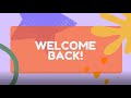 Welcome Back - Elementary Music Class Sing-A-Long
