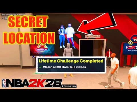 NBA 2K26 HoloHelp Locations | All 22 Locations | For Cap Breakers and Lifetime Challenges