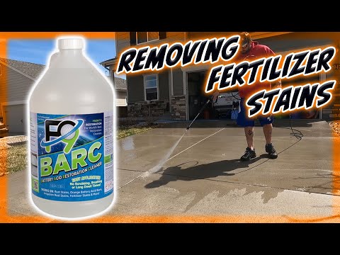 F9 BARC Rust and Oxidation Stain Concentrated Concrete Cleaner