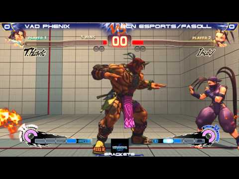 Dreamhack Valencia '13 SSFIVAE2012 -Losers- VaD|Phenix [T.Hawk] vs BCN.e-sports|Fasoll [Ibuki]