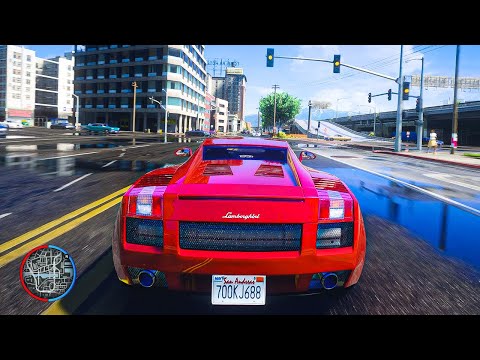 GTA 5 Ultra-Realistic Graphics! GeForce RTX™ 3090 OC - Ray-Tracing MODs Gameplay - Max Settings [4K]