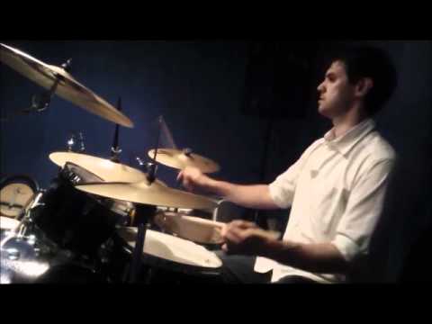 Swing jazz drum solo with snares off, Michael Connolly recorded on Zoom Q3 HD